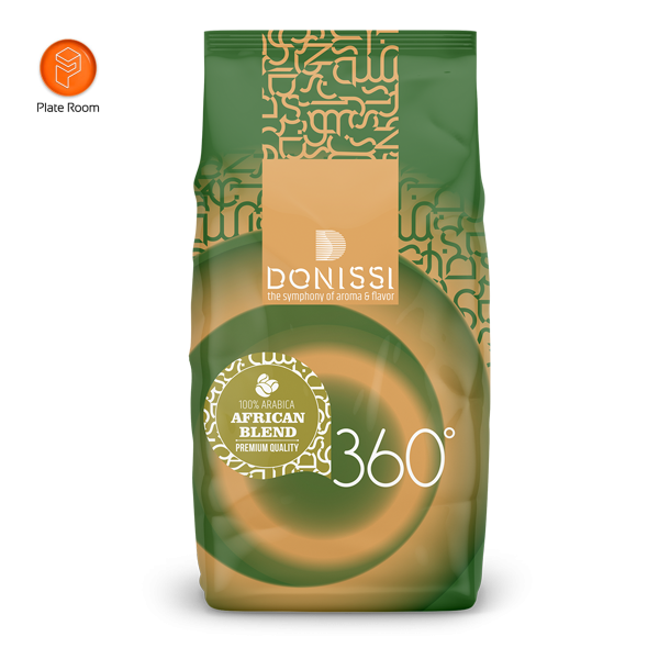 دانه قهوه 100% عربیکا، ترکیبی آفریقا برند دونیسی
