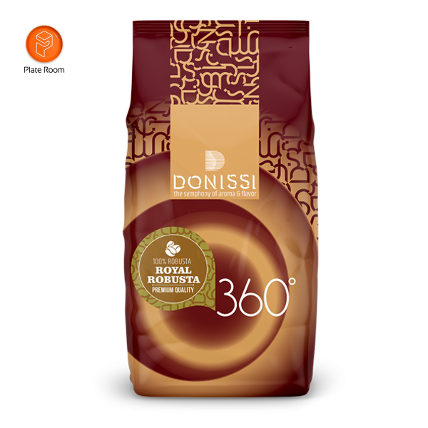 دانه قهوه 100% ربوستا، ترکیب رویال ربوستا برند دونیسی