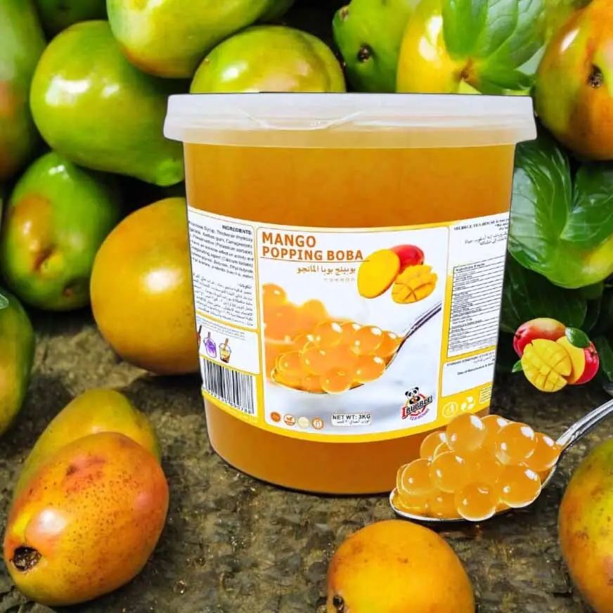 بوبا پاپینگ انبه 3 کیلویی برند iBubble