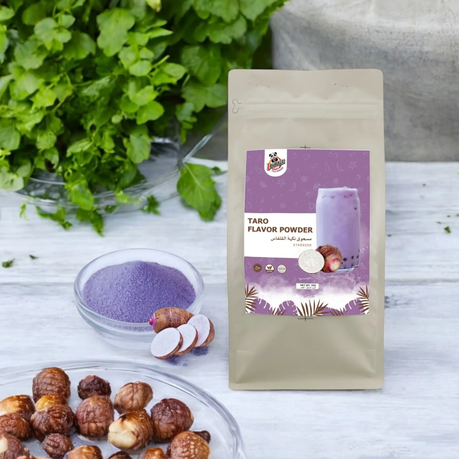 پودر تارو ۱ کیلوگرمی برند آی بابل iBubble